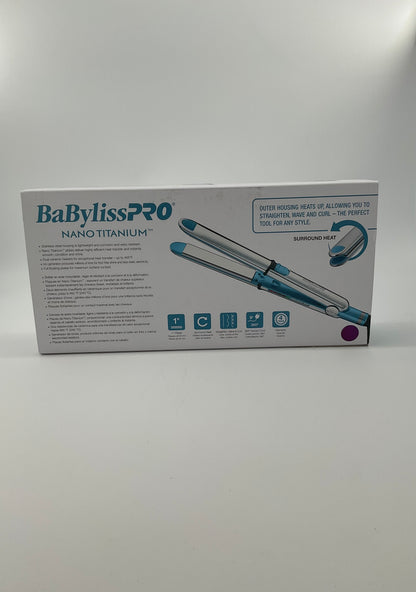 BaBylissPRO Nano titanium Prima3100 1”/25mm Flat Iron