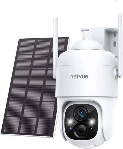 NETVUE Solar Security Cameras Wireless Outdoor