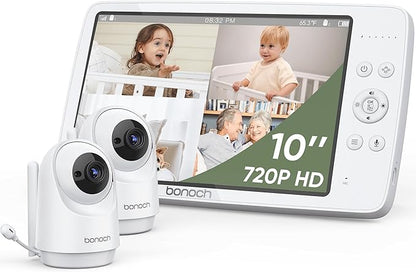 Bonoch MegaView Baby Monitor with 2 Cameras