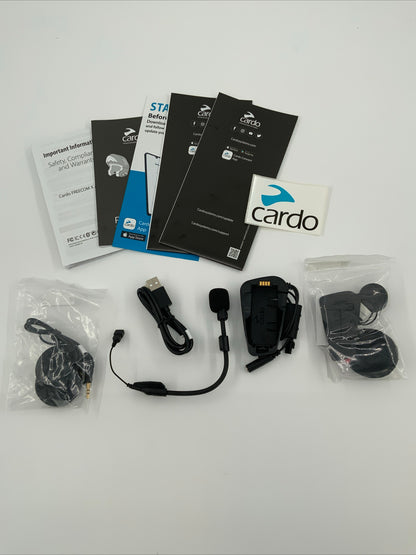 Cardo Systems Freecom Bluetooth Motorcycle Headset 2x