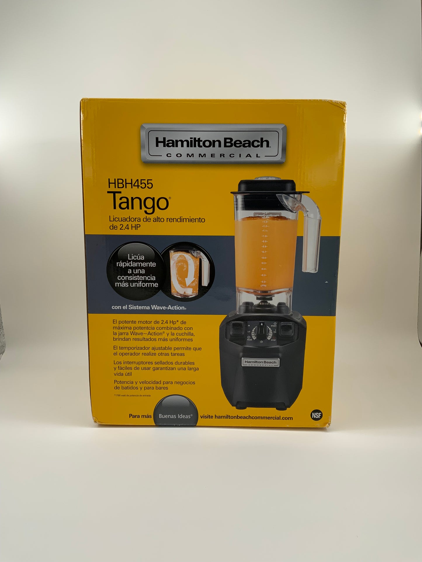 Hamilton Beach Commercial HBH455 Tango 2.4HP Blender
