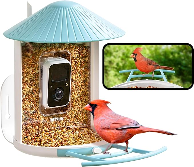 NETVUE Birdfy® Smart Bird Feeder with Camera