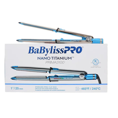 BaBylissPRO Nano titanium Prima3100 1”/25mm Flat Iron