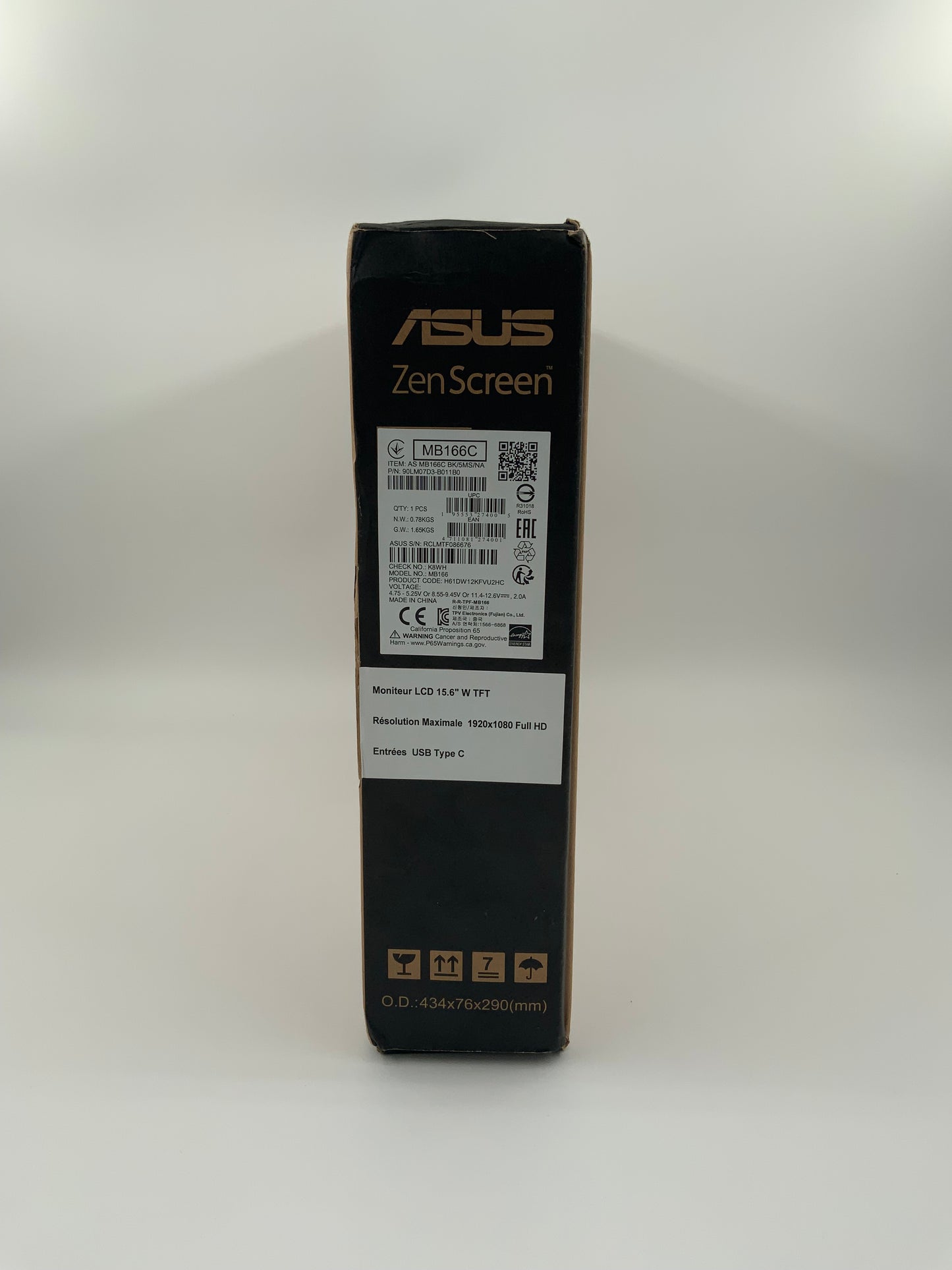 ASUS ZenScreen 15.6 (MB166C)