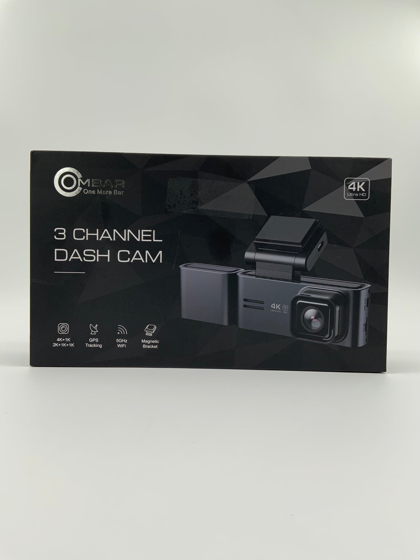 OMBAR 3 Channel Dash Cam